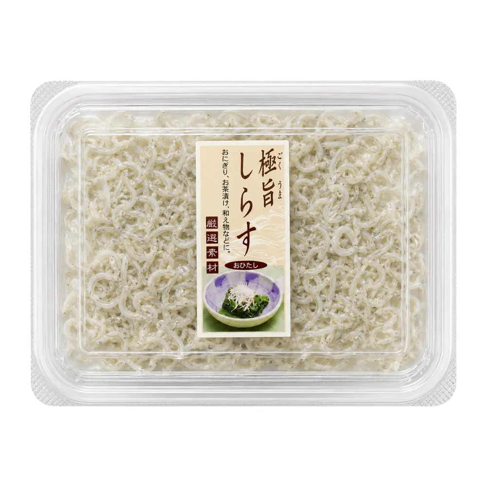 Cá Trích Nhỏ Sấy Khô, Gokuuma Shirasu, Frozen Whitebait (40g) - GOKUJO SHIRASU