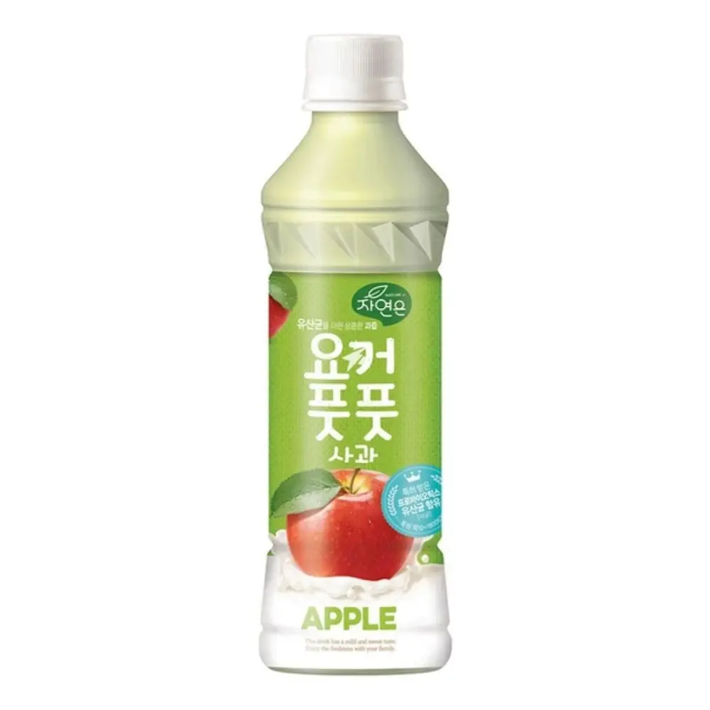 Nước Lợi Khuẩn Táo, Apple Probiotic Juice (340ml) - WOONGJIN
