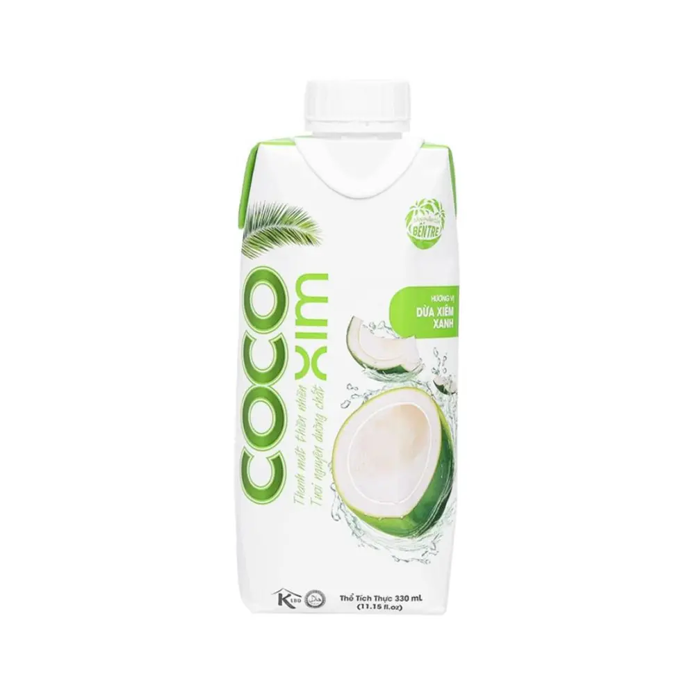 Nước Dừa Xiêm Xanh, Original Coconut Water (330ml) - COCOXIM