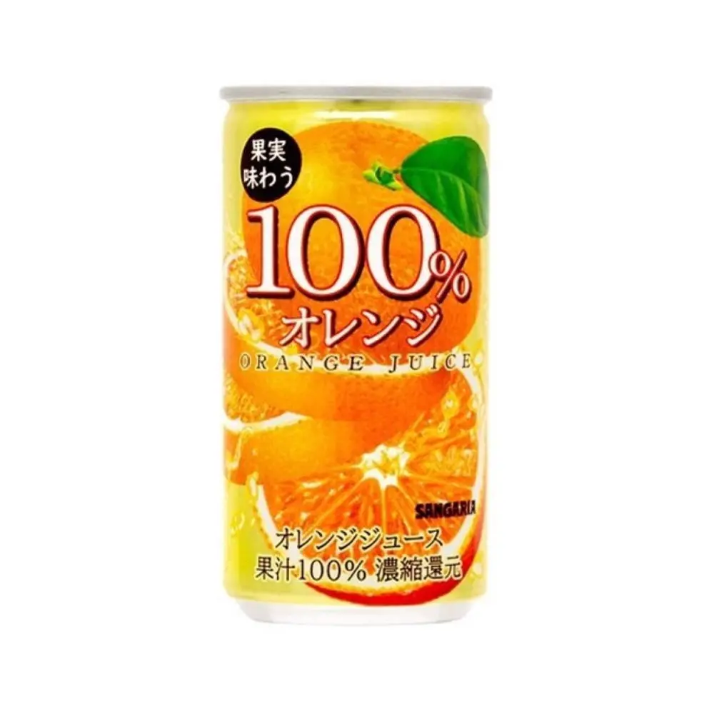Nước Ép Cam, 100% Orange Juice (190g) - SANGARIA