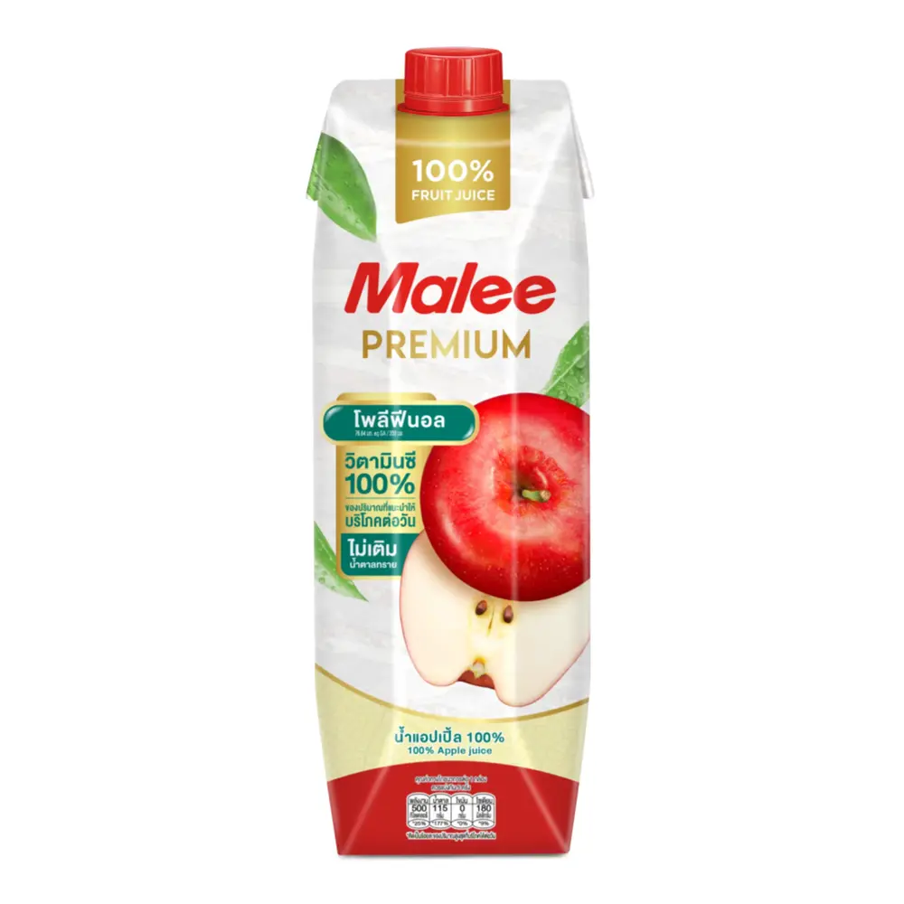 Nước Ép Táo, Premium 100% Apple Juice (1L) - MALEE