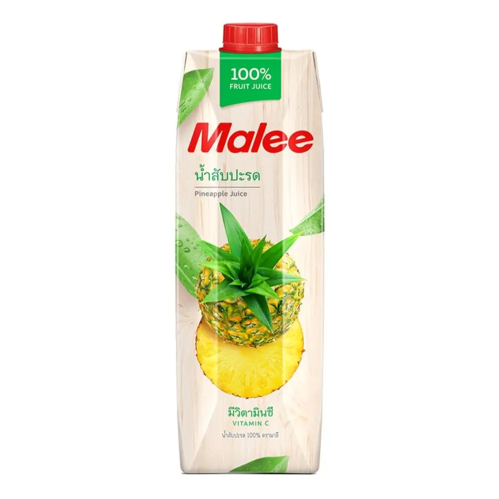Nước Ép Dứa, Pineapple Juice, 100% Fruit Juice (1L) - MALEE