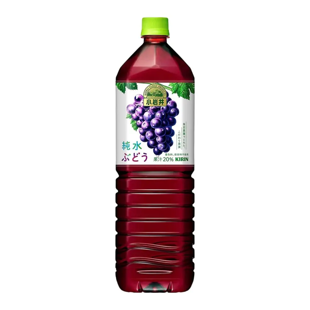 Nước Nho Nguyên Chất, Koiwai Pure Grape Juice (1.5L) - KIRIN