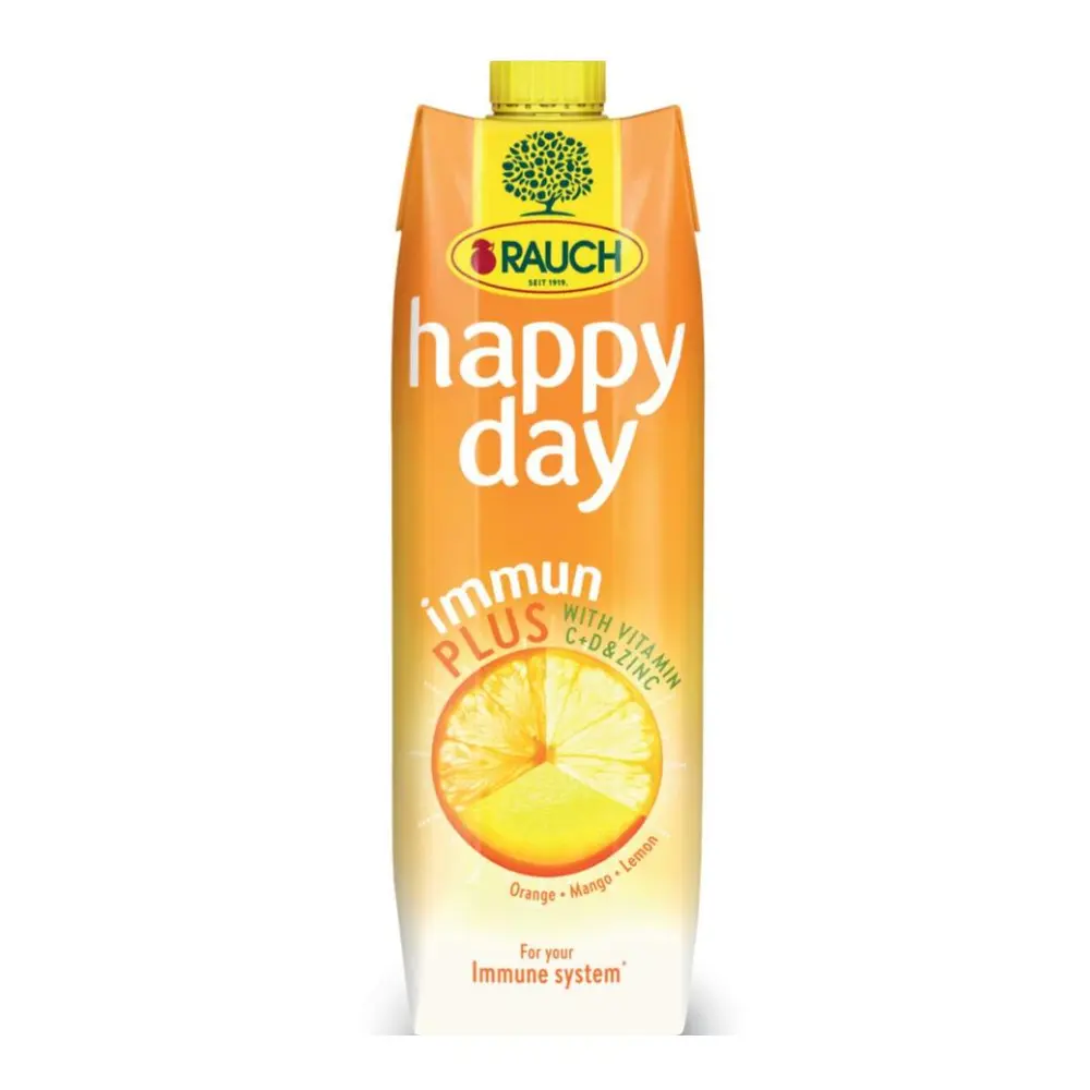 Nước Ép Trái Cây Hỗn Hợp Tăng Đề Kháng, Happy Day, Immun Plus Fruit Juice (1L) - RAUCH