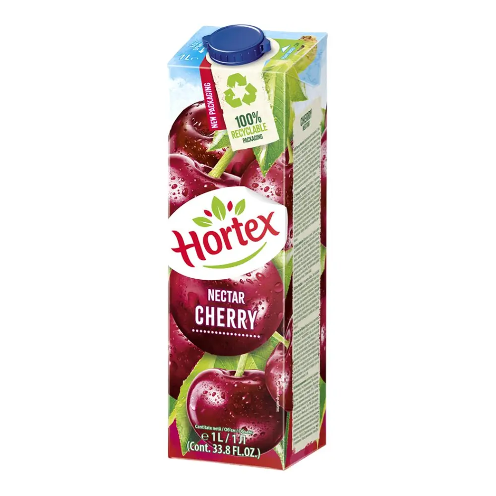 Nước Ép Anh Đào, Cherry Nectar, 33.8 fl oz (1L) - HORTEX
