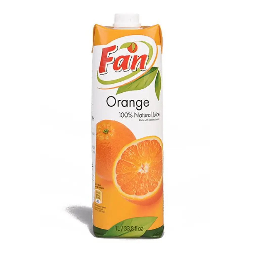 Nước Ép Cam, Orange, 100% Natural Juice, 33.8 fl oz (1L) - FAN