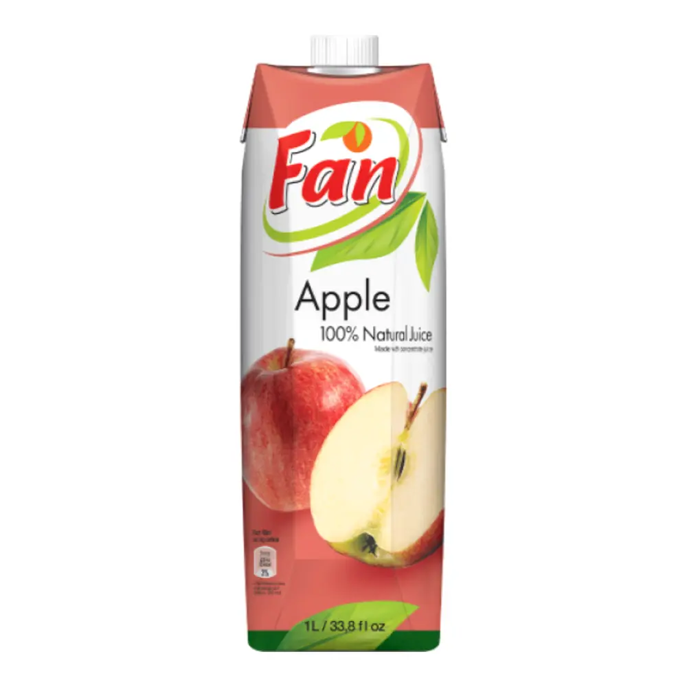 Nước Ép Táo, Apple, 100% Natural Juice, 33.8 fl oz (1L) - FAN