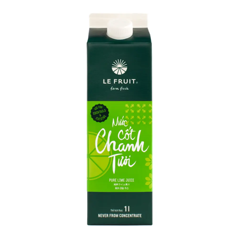 Nước Cốt Chanh Tươi, Pure Lime Juice (1L) - LE FRUIT