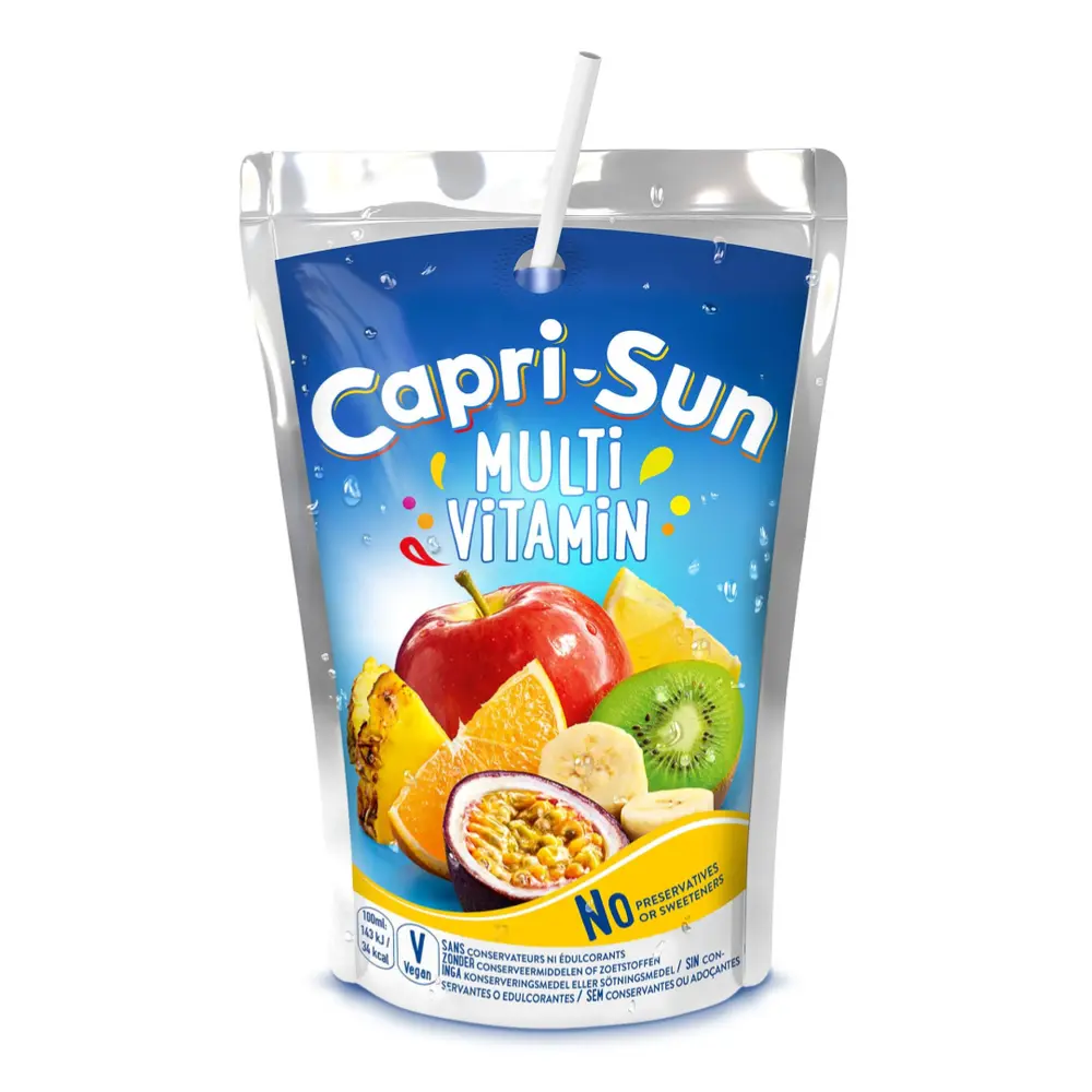 Nước Trái Cây Bổ Sung Vitamin, Multivitamin Juice (200ml) - CAPRI-SUN