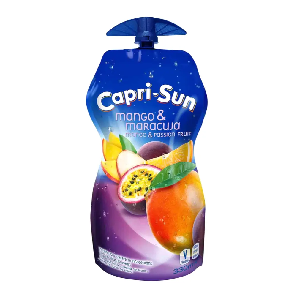 Nước Xoài & Chanh Dây, Mango & Passion Fruit Juice (330ml) - CAPRI-SUN