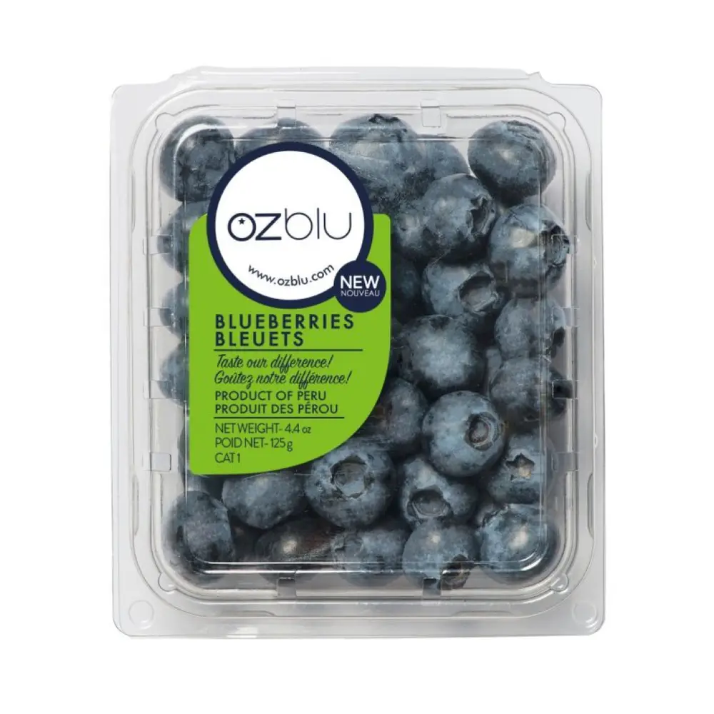 Việt Quất Peru - Peruvian Blueberries (125g) - OZBLU
