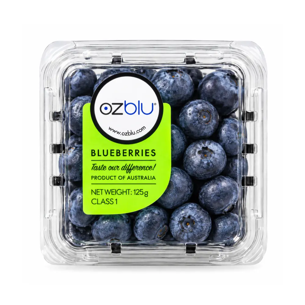 Việt Quất Úc - Australian Blueberries (125g) - OZBLU