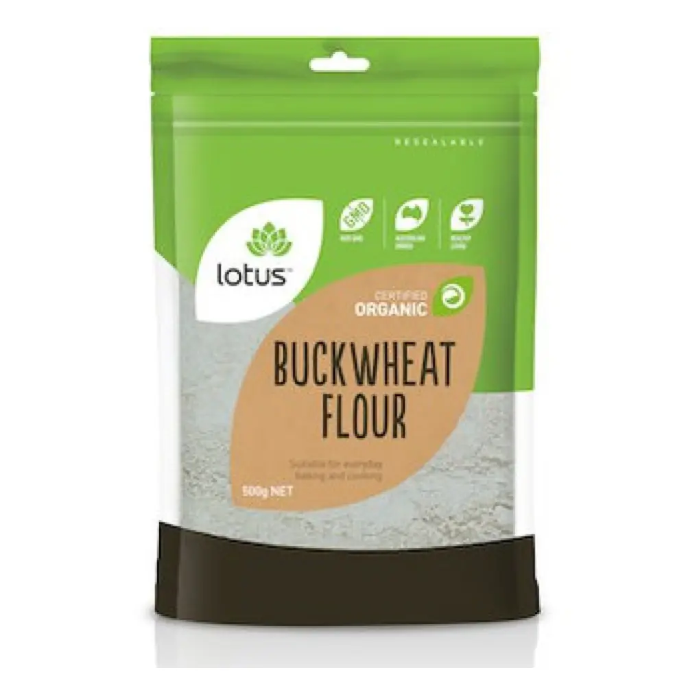 Bột Lúa Mạch Hữu Cơ, Organic Buckwheat Flour (500g) - LOTUS