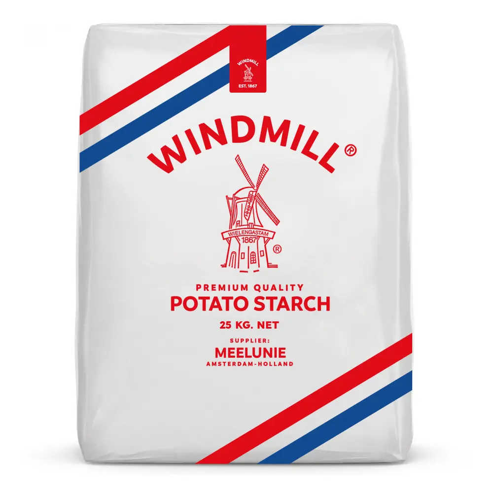 Bột Khoai Tây, Premium Quality Potato Starch (25kg) - WINDMILL