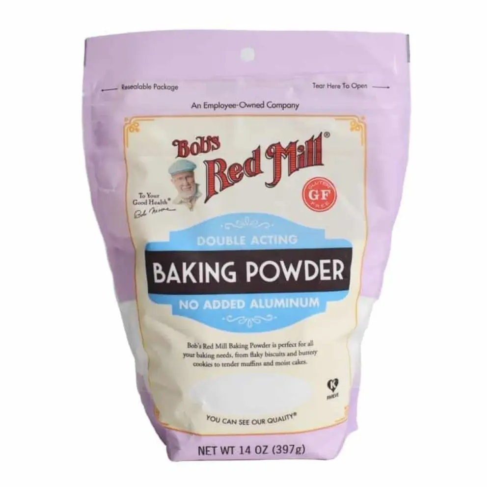Bột Nở, Double Acting, Baking Powder, No Added Aluminum, 14 oz (397g) - BOB'S RED MILL