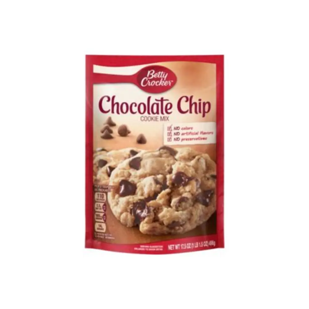 Bột Làm Bánh Cookie Socola, Chocolate Chip Cookie Mix, 17.5 oz (496g) - BETTY CROCKER