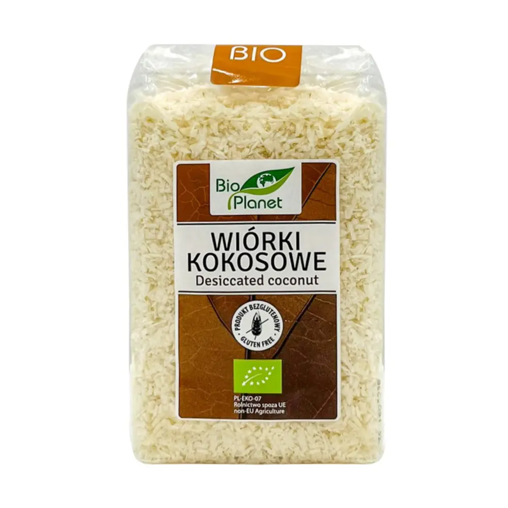 Vụn Dừa Hữu Cơ, Organic Desiccated Coconut (200g) - BIO PLANET