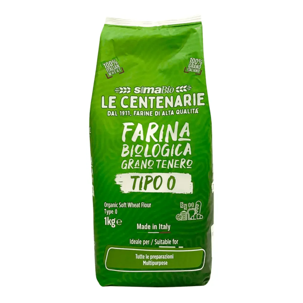 Bột Mì Trắng Đa Dụng Hữu Cơ, Le Centenarie, Organic Soft Wheat Flour (1kg) - SIMABIO