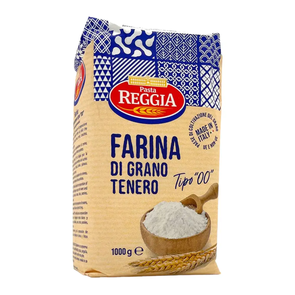 Bột Mì, Farina di Grano Tenero, Tipo "00" (1000g) - PASTA REGGIA