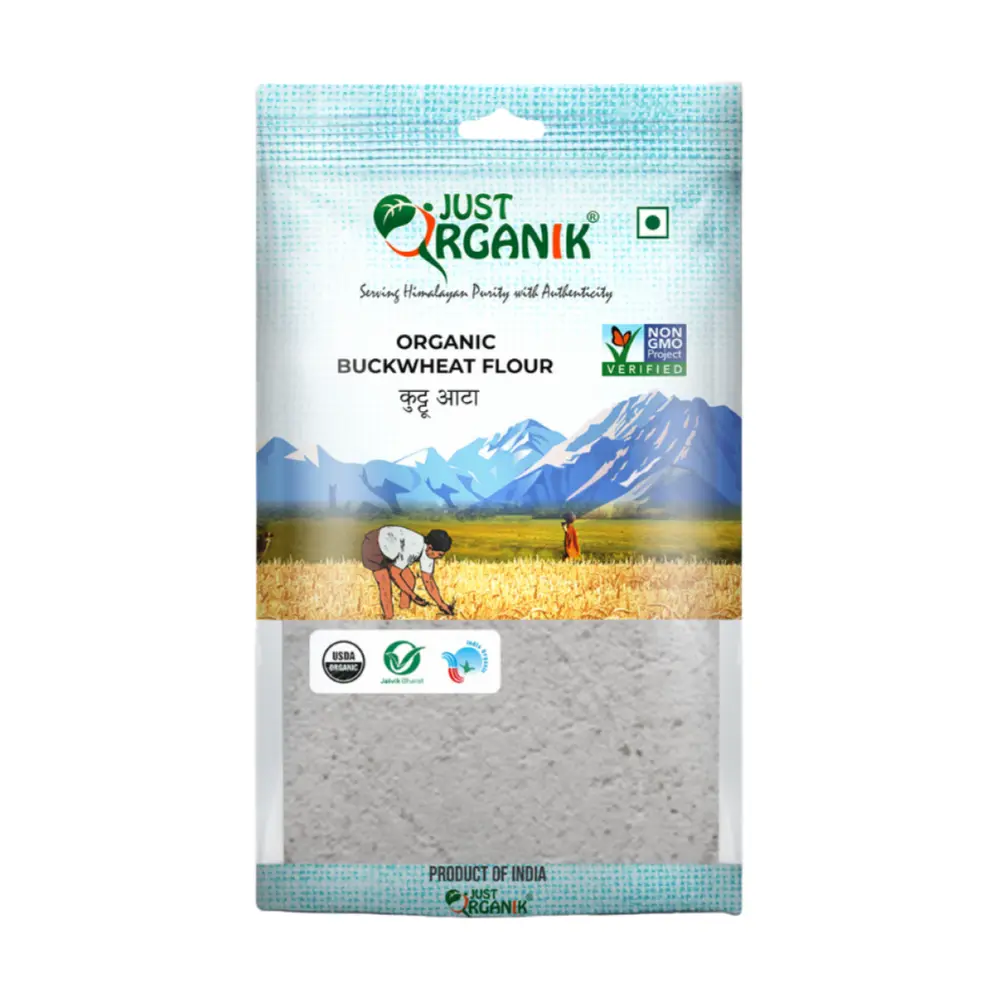 Bột Kiều Mạch Hữu Cơ, Organic Buckwheat Flour (500g) - JUST ORGANIK