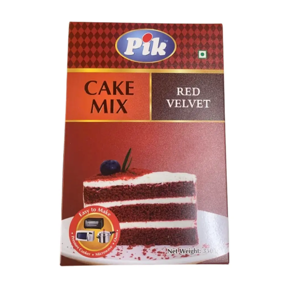 Bột Trộn Sẵn Làm Bánh Red Velvet, Cake Mix, Red Velvet (350g) - PIK