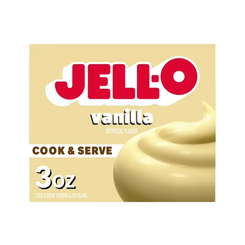 Bột Làm Pudding & Kem Vị Vani, Pudding & Pie Filling, Vanilla, 3 oz (85g) - JELL-O