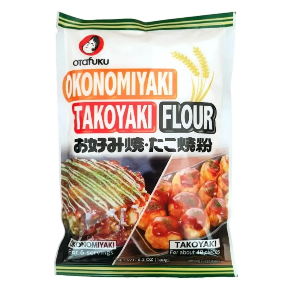 Bột Làm Bánh Xèo & Bánh Bạch Tuộc Nhật, Okonomiyaki & Takoyaki Flour, 6.3 oz (180g) - OTAFUKU