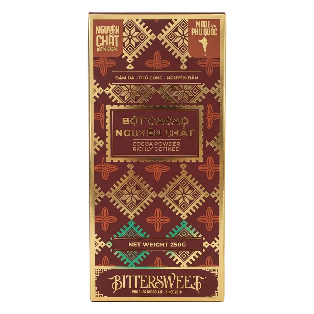 Bột Cacao Nguyên Chất, Cocoa Powder Richly Defined (250g) - BITTERSWEET