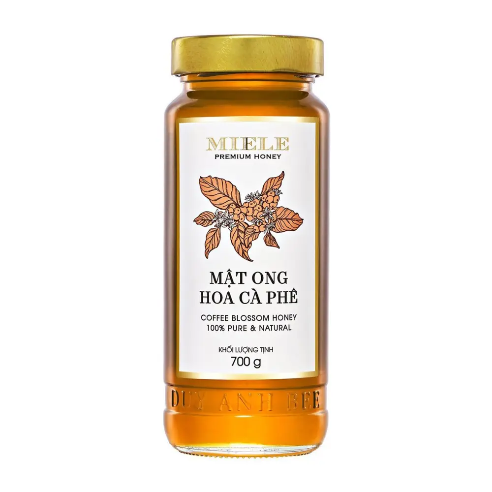 Mật Ong Hoa Cà Phê, Coffee Blossom Honey, 100% Pure & Natural (700g) - MIELE