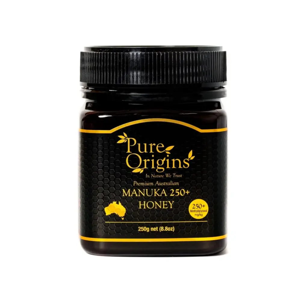 Mật Ong Manuka, Premium Australian Manuka Honey, MGO 250+, 8.8 oz (250g) - PURE ORIGINS