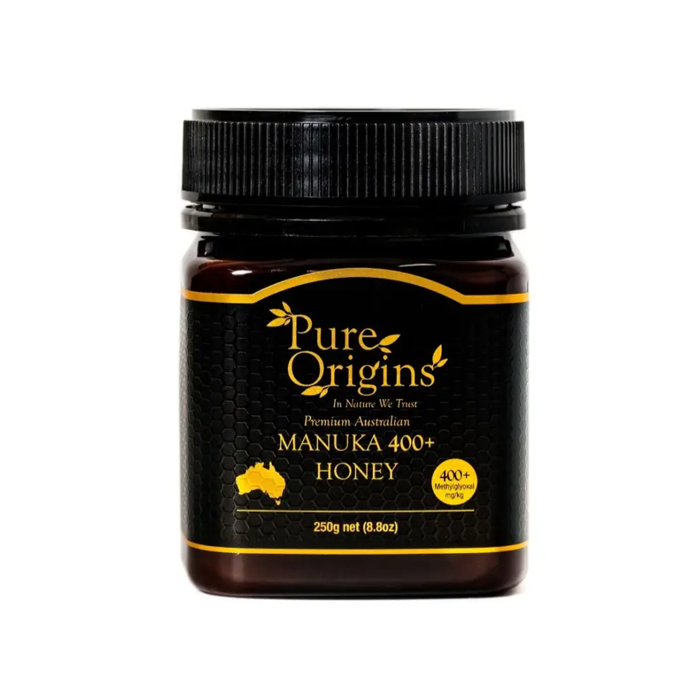 Mật Ong Manuka, Premium Australian Manuka Honey, MGO 400+, 8.8 oz (250g) - PURE ORIGINS