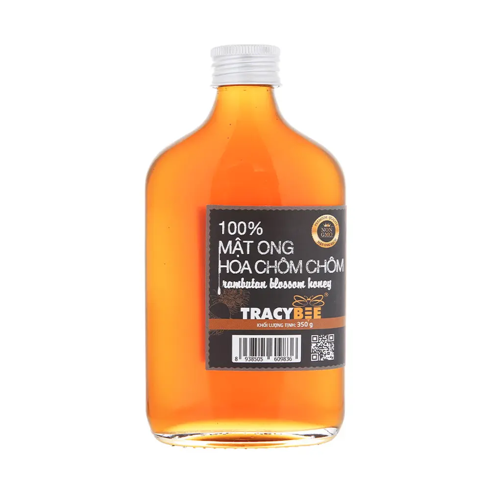 Mật Ong Hoa Chôm Chôm, Rambutan Blossom Honey (350g) - TRACYBEE