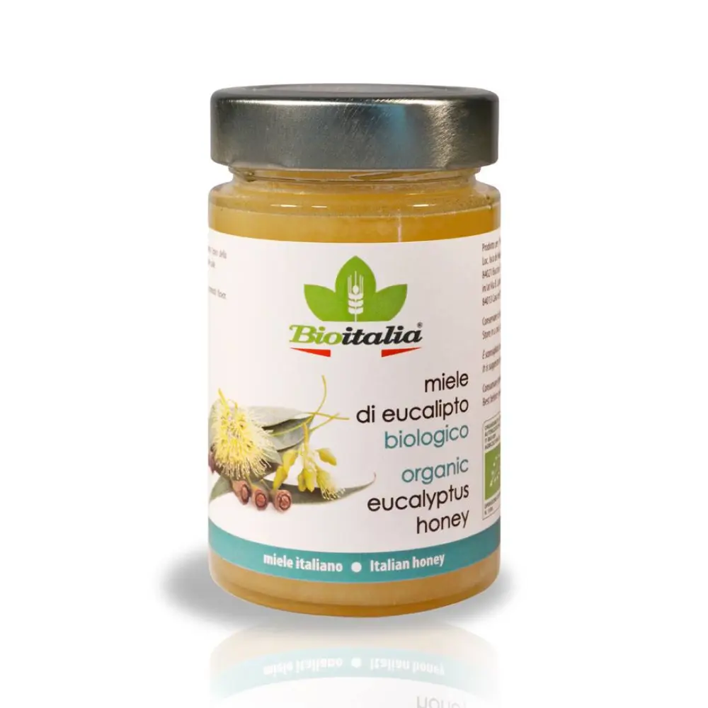 Mật Ong Khuynh Diệp Hữu Cơ, Organic Eucalyptus Honey (250g) - BIOITALIA