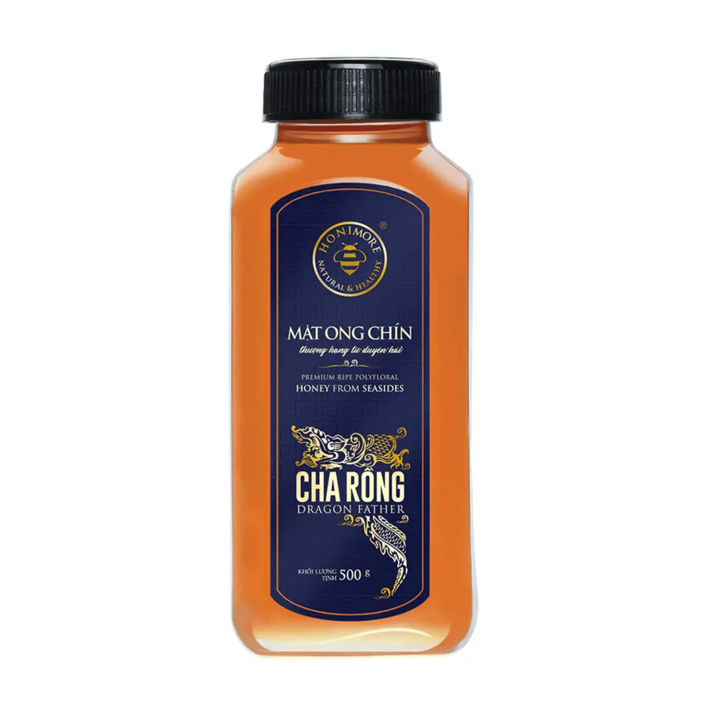 Mật Ong Chín Cha Rồng, 100% Honey, Dragon Father (500g) - HONIMORE