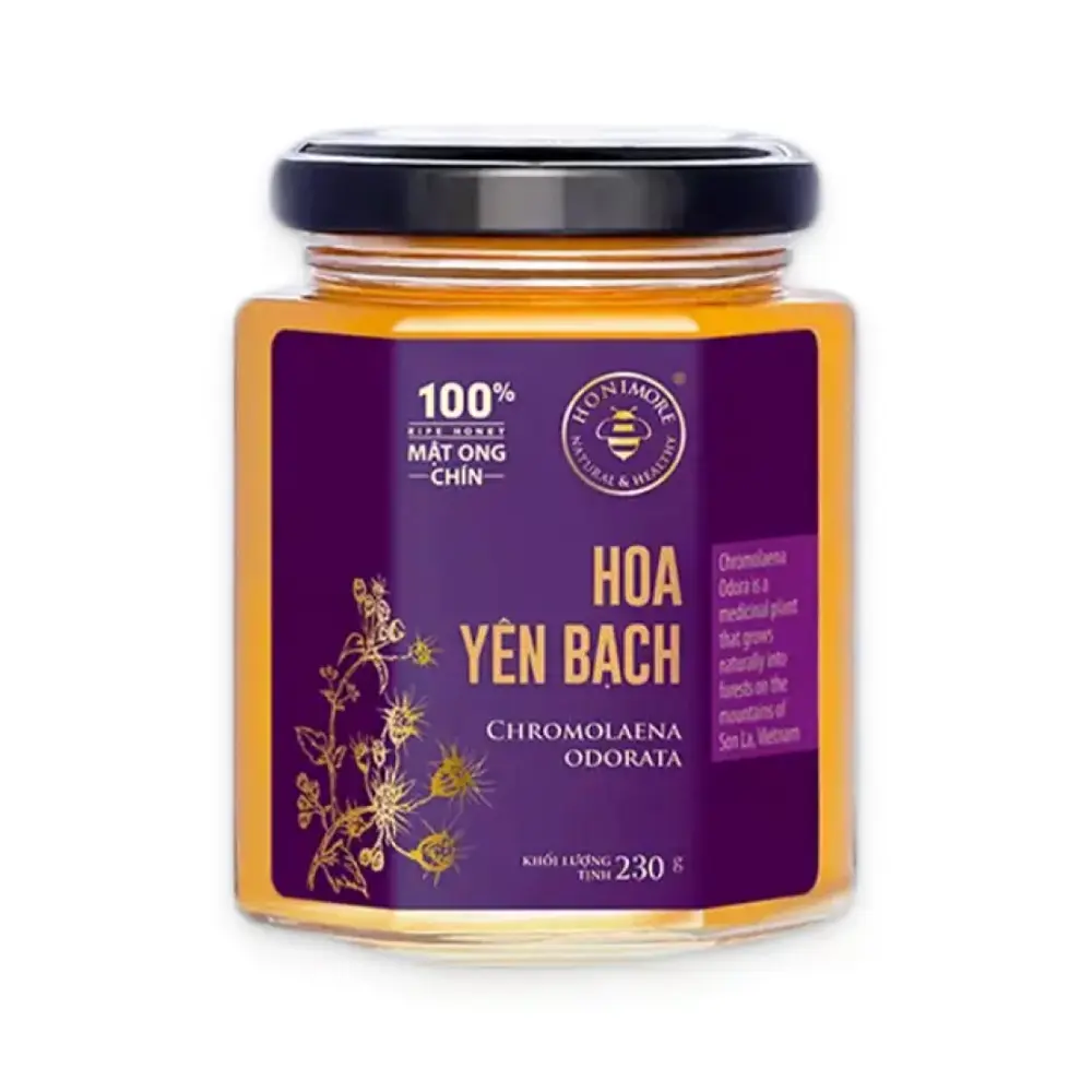 Mật Ong Chín Hoa Yên Bạch, 100% Honey, Chromolaena Odorata (230g) - HONIMORE