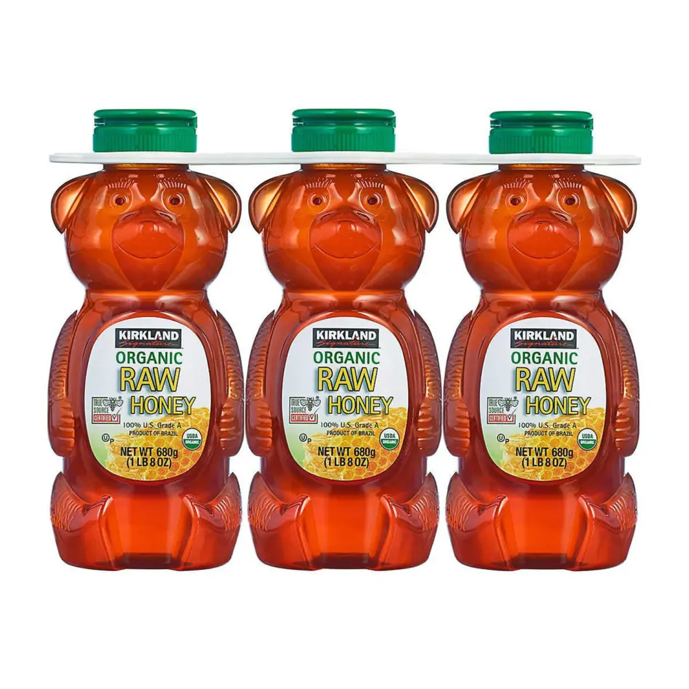 Mật Ong Nguyên Chất Hữu Cơ, Organic Raw Honey, 8 oz (680g) - KIRKLAND