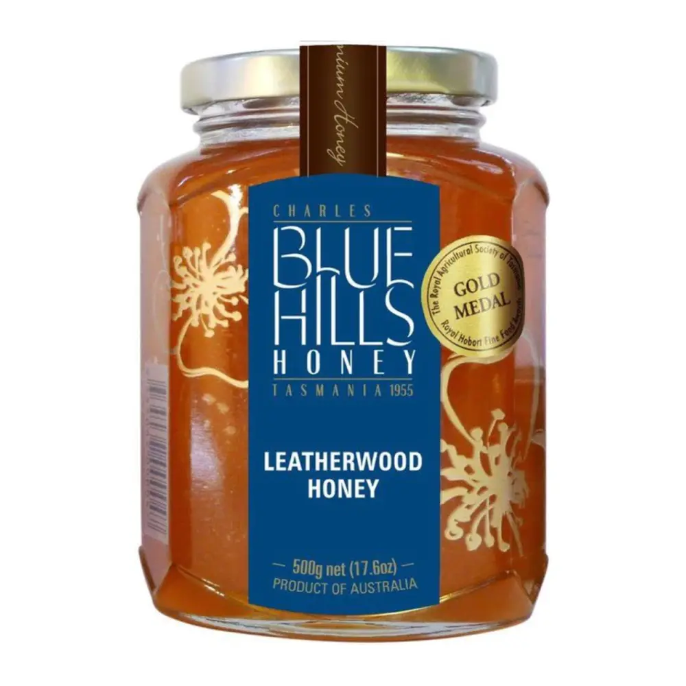 Mật Ong Leatherwood, Leatherwood Honey, 17.6 oz (500g) - BLUE HILLS HONEY