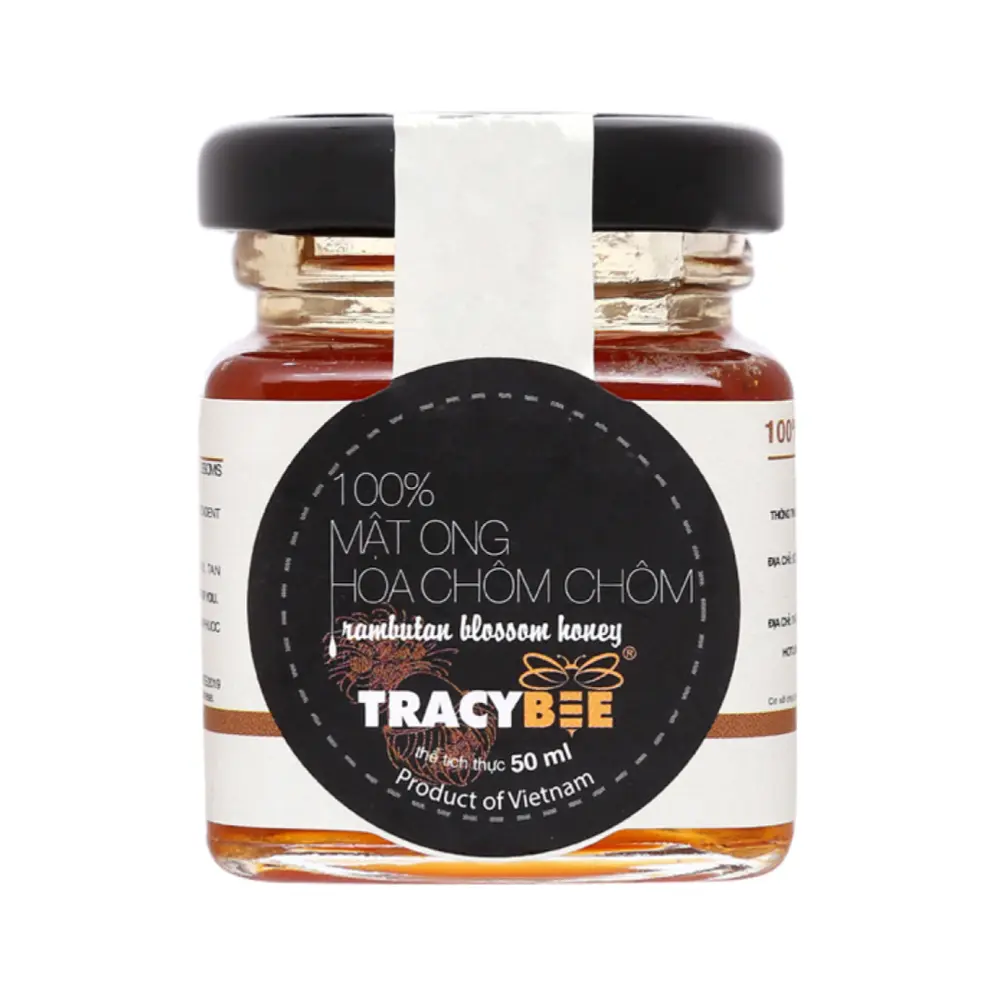 100% Mật Ong Hoa Chôm Chôm, Rambutan Blossom Honey (70g) - TRACYBEE