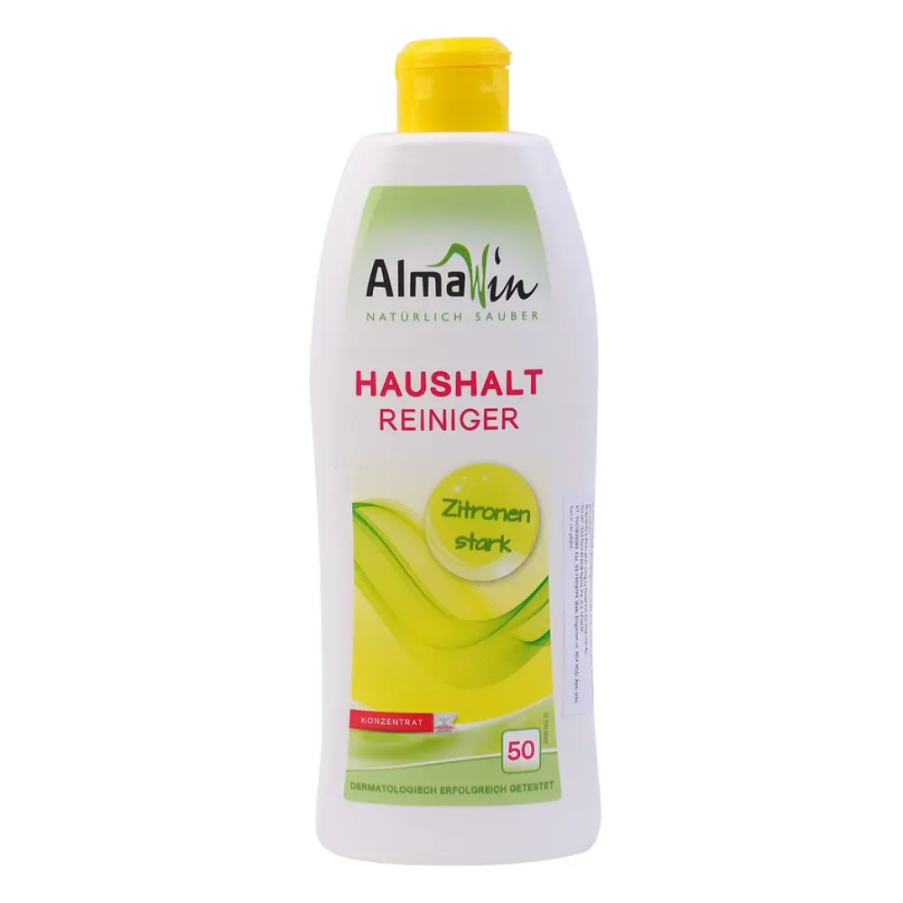 Dung Dịch Vệ Sinh Sàn Nhà Hữu Cơ, Household Liquid Cleaner, Haushalt Reiniger, Zitronen Stark (500ml) - ALMAWIN