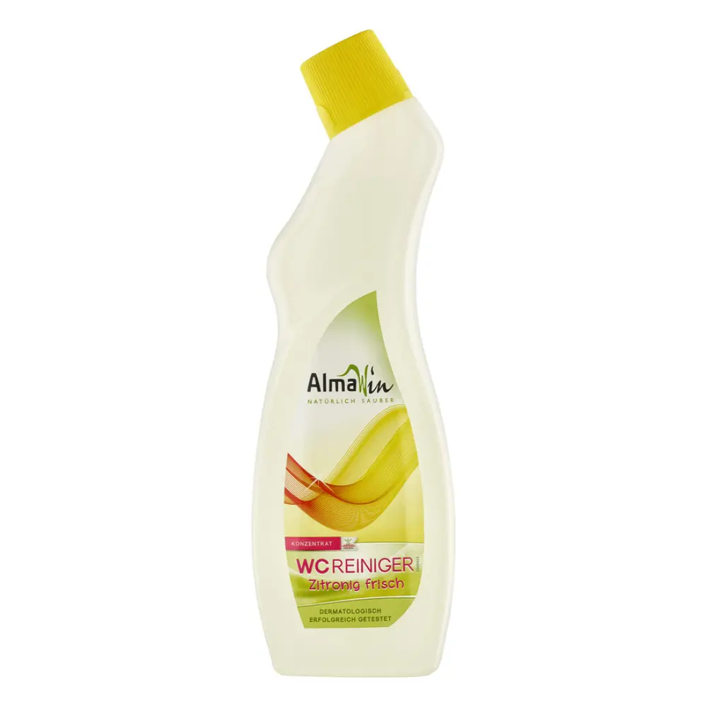 Dung Dịch Vệ Sinh Toilet Đậm Đặc, Toilet Cleaner, WC Reiniger, Zitronig Frisch (750ml) - ALMAWIN