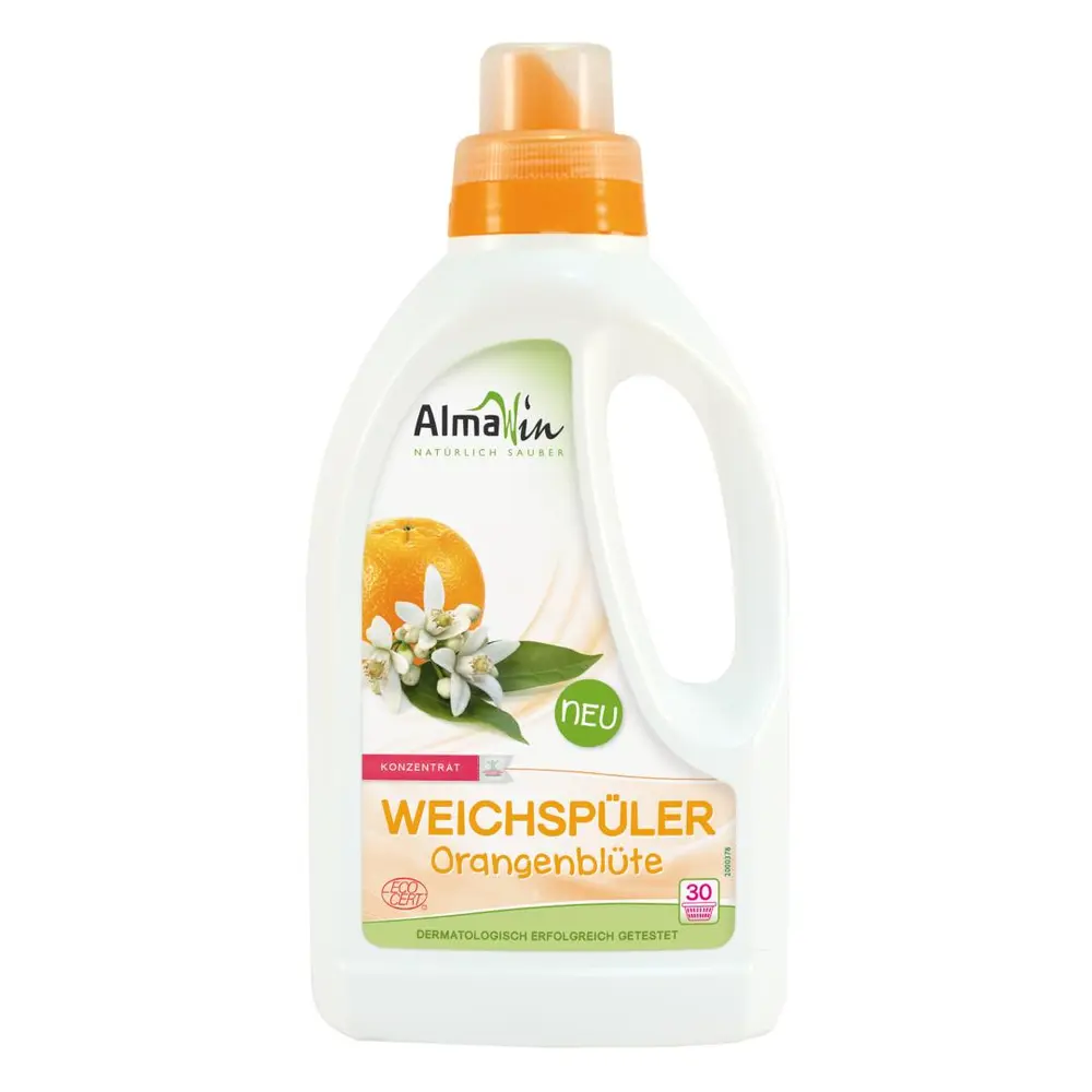 Nước Xả Vải Hương Hoa Cam, Fabric Softener, Weichspuler, Orangenblute (750ml) - ALMAWIN