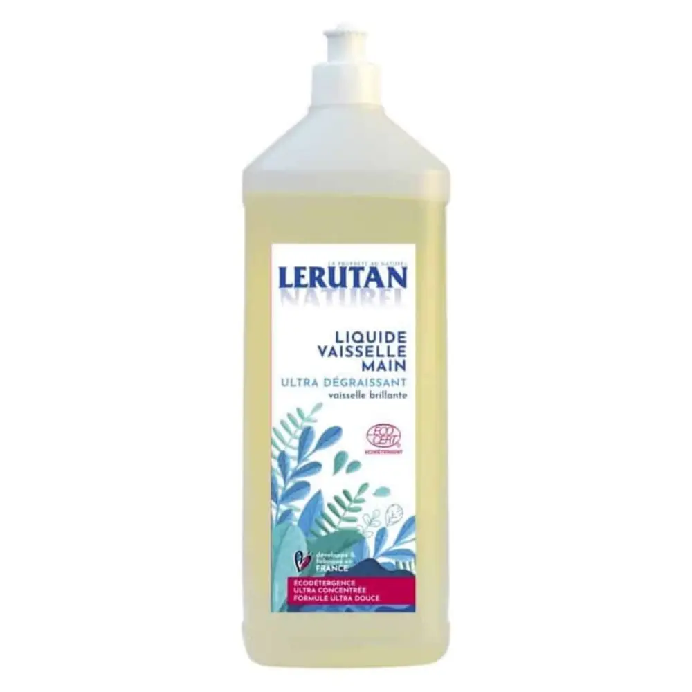 Nước Rửa Chén Sinh Học, Dishwashing Liquid, Liquide Vaisselle Main, Ultra Dégraissant (1000ml) - LERUTAN