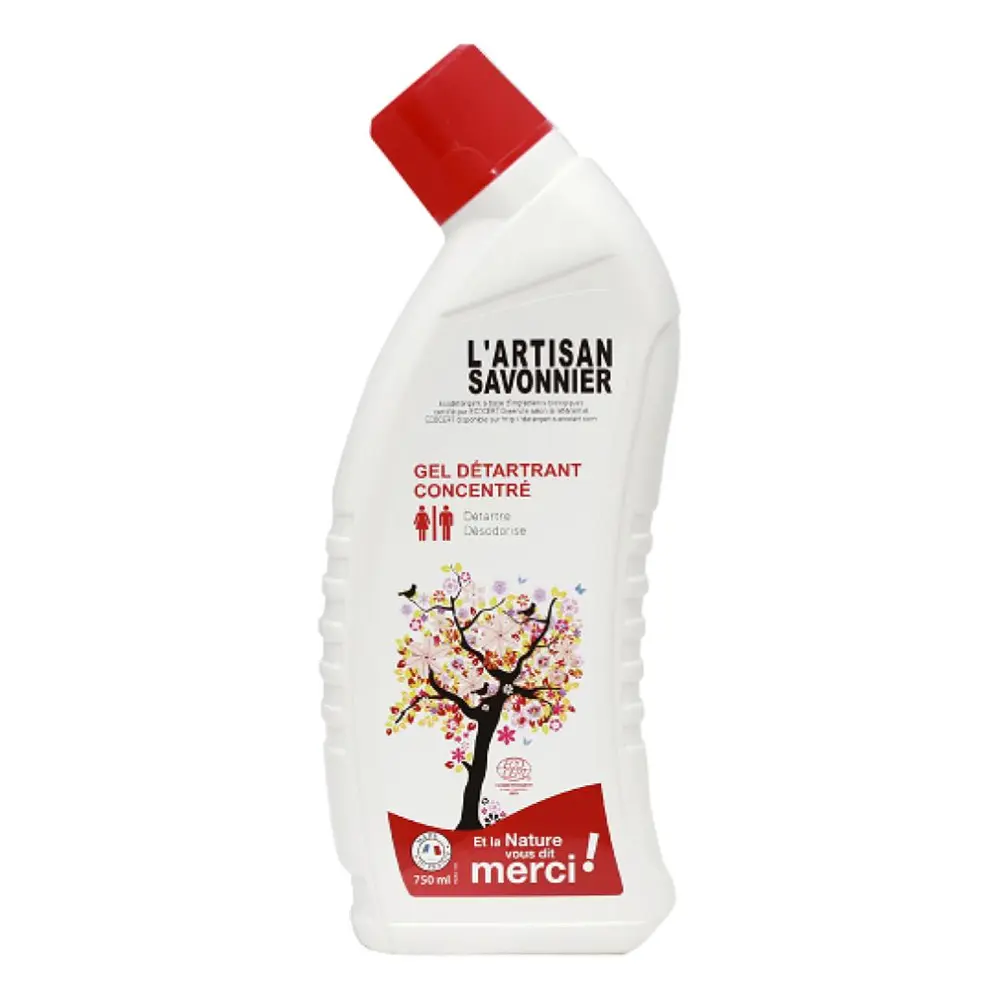 Gel Tẩy Rửa Bồn Cầu Sinh Học, Toilet Detergent Gel (750ml) - L'ARTISAN SAVONNIER