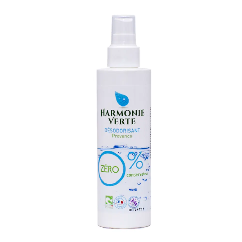 Xịt Phòng Hữu Cơ Sả Chanh, Desodorisant Fleuri, Air Freshener Spray (250ml) - HARMONIE VERTE