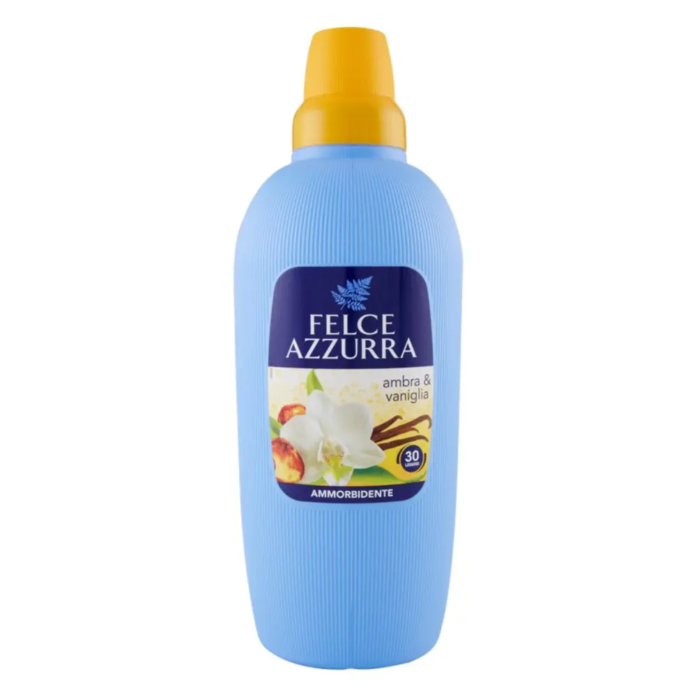 Nước Xả Vải Hổ Phách & Vani, Fabric Softener, Amber & Vanilla, 30 Lần Giặt, 67.63 fl oz (2L) - FELCE AZZURRA