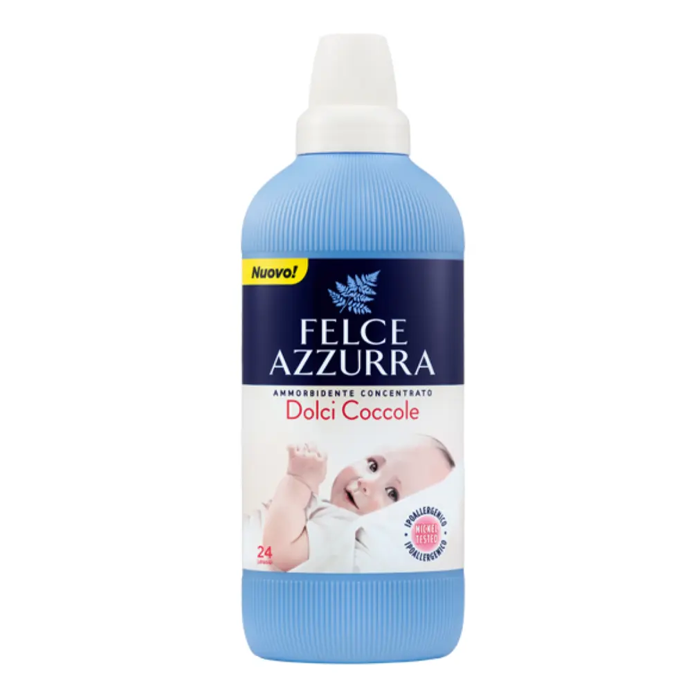 Nước Xả Vải Đậm Đặc, Concentrated Softener, Dolci Coccole, 41 Lần Giặt, 34.66 fl oz (1025ml) - FELCE AZZURRA