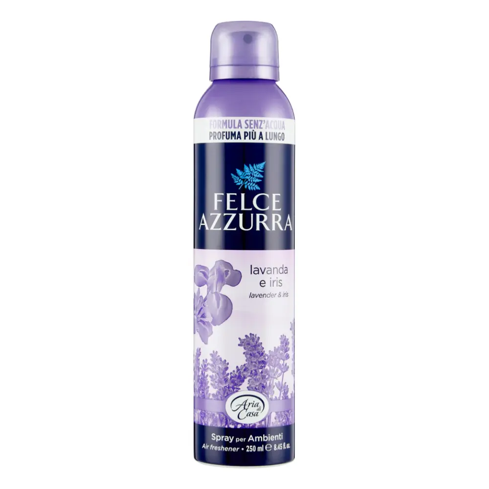 Xịt Phòng Hoa Oải Hương & Diên Vĩ, Air Freshener Spray, Lavender & Iris, 8.45 fl oz (250ml) - FELCE AZZURRA