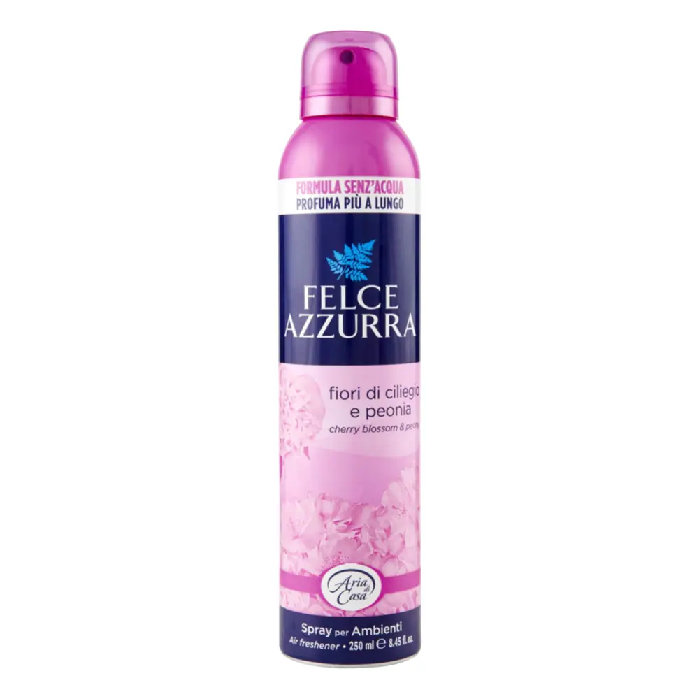 Xịt Phòng Hoa Anh Đào & Mẫu Đơn, Air Freshener Spray, Cherry Blossom & Peony, 8.45 fl oz (250ml) - FELCE AZZURRA