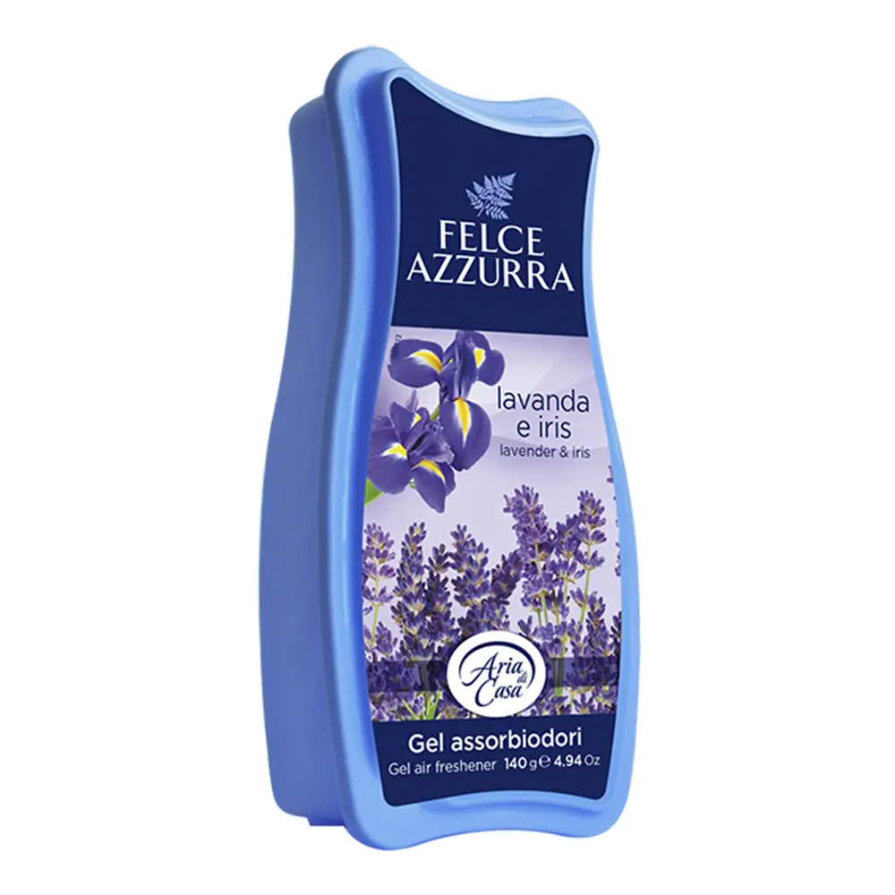 Sáp Thơm Phòng Hoa Oải Hương & Diên Vĩ, Gel Air Freshener, Lavender & Iris, 4.94 oz (140g) - FELCE AZZURRA