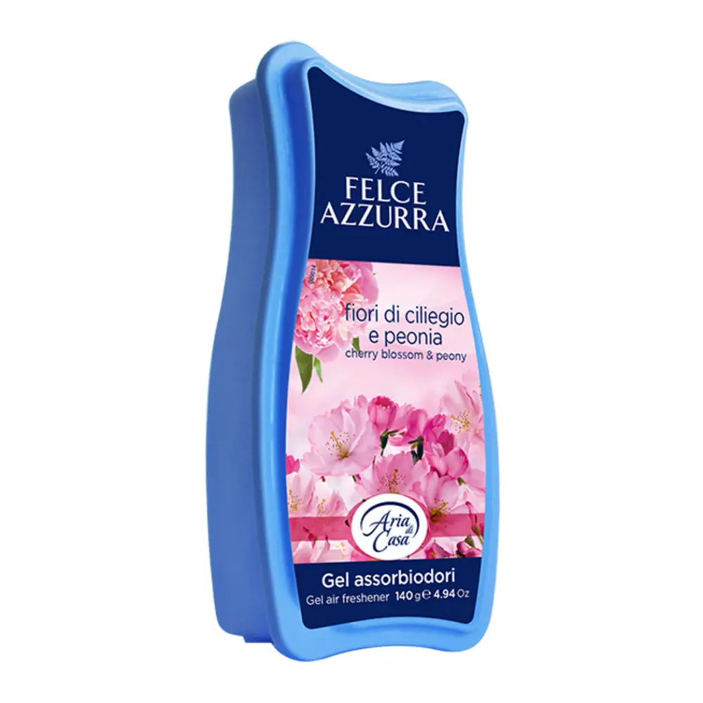 Sáp Thơm Phòng Hoa Anh Đào & Mẫu Đơn, Gel Air Freshener, Cherry Blossom & Peony, 4.94 oz (140g) - FELCE AZZURRA